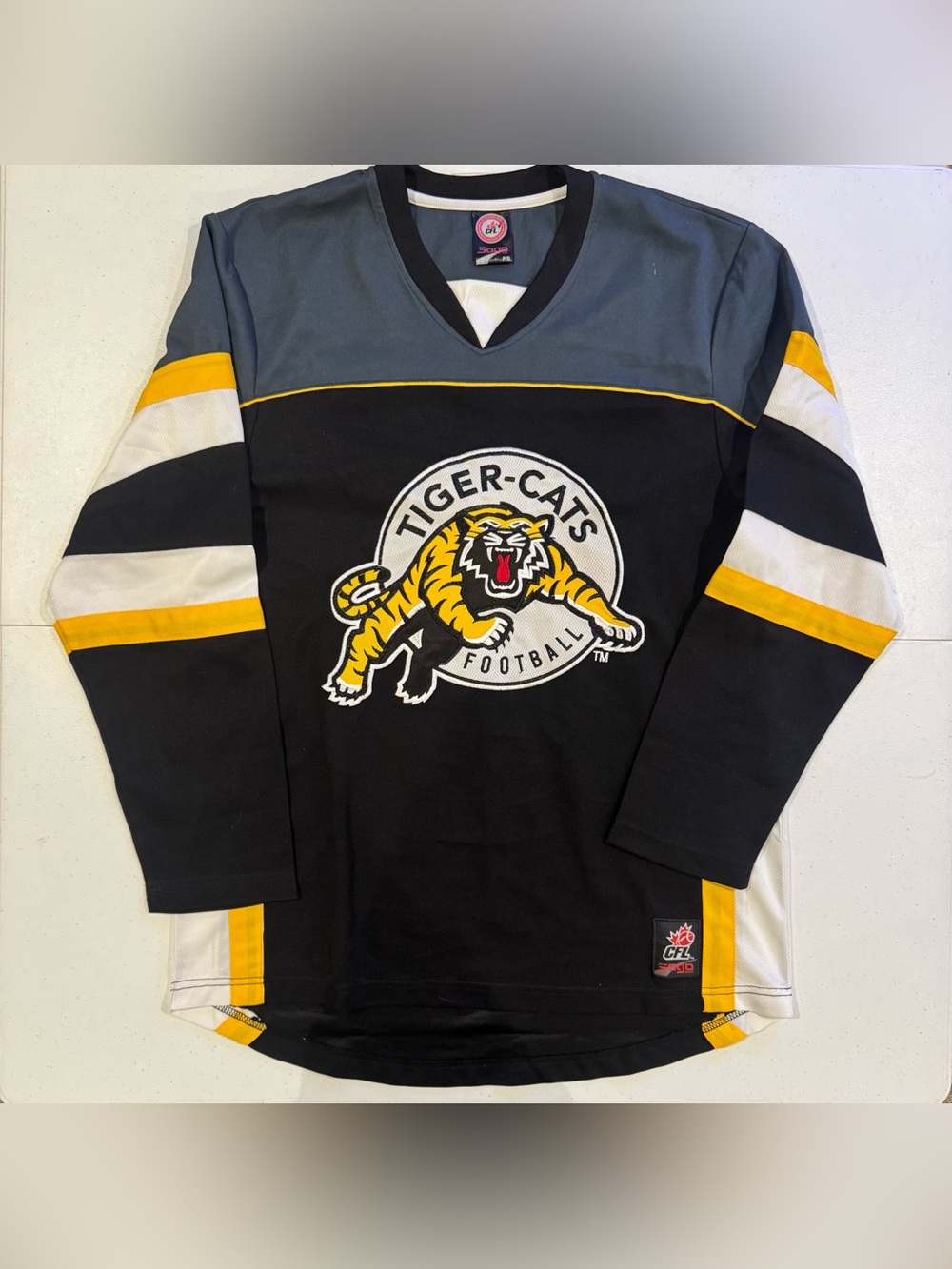 Hamilton Tiger Cats Hockey Jersey size small